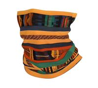 KOUUIP african weaving print Headband Neck Gaiter Head Wrap Headwear Face Mask Magic Scarf Bandana for Men and Women
