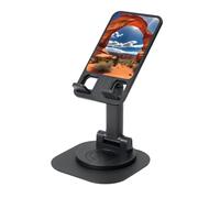 KOUUIP Arches National Park-Standard 360 Swivel Phone Stand Adjustable Angle Portable Foldable Desktop Dock with Non-Slip Base