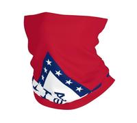 KOUUIP Arkansas State Flag print Headband Neck Gaiter Head Wrap Headwear Face Mask Magic Scarf Bandana for Men and Women