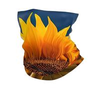 KOUUIP Beautiful sunflower 2 print Headband Neck Gaiter Head Wrap Headwear Face Mask Magic Scarf Bandana for Men and Women