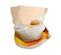 KOUUIP Beer foam print Headband Neck Gaiter Head Wrap Headwear Face Mask Magic Scarf Bandana for Men and Women