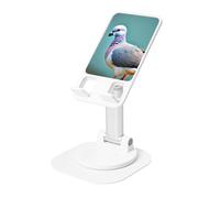 KOUUIP Cartoon Pigeon 4 360 Swivel Phone Stand Adjustable Angle Portable Foldable Desktop Dock with Non-Slip Base