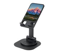 KOUUIP Grand Teton National Park 360 Swivel Phone Stand Adjustable Angle Portable Foldable Desktop Dock with Non-Slip Base