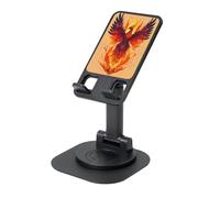 KOUUIP Phoenix 360 Swivel Phone Stand Adjustable Angle Portable Foldable Desktop Dock with Non-Slip Base