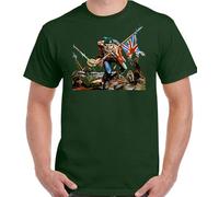 kouxi dingtian Royal Marines T-Shirt Mens Funny Military Commando Marine The Trooper(XX-Large)