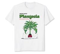 kouxi New Limited! Plantasia Funny T-Shirt White(Small)