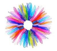 Kovake 16 Color Dance Scarves (24‘’ by 24''), Square Juggling Magic Tricks Performance Props Accessories Scarf, Movement Rhythm Band Sensory Scarves (Gradient Color)