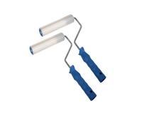 KoverTek Set Of 2 180mm X 40mm Aluminium Paddle Rollers Fibreglass Grp Laminating Roofing Tool