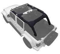 Koverz Neoprene Roll Bar Cover Padding Compatible with Jeep Wrangler JL Unlimited 4-Door JLU 2018-Present - Black