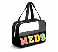 Kovewon Clear-Bag, Black-Meds, 1 Pieces, Meds