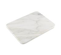 Koville Italian Natural Marble Cutting Board for Kitchen, 16x12inch Large Hand Crafted Marble Slab for Cheese, Charcuterie, Pastry Board - Wedding Gift, House Warming Gift