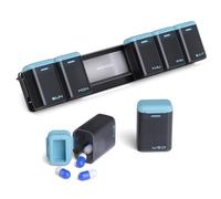 KOVIUU Weekly Pill Organiser Magnetic, BPA Free Pill Box 7 Day 1 Time a Day
