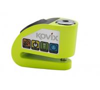 Kovix KD6 6mm 120db Alarm Disc Lock - Fluo Green