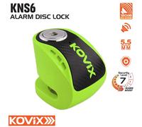 Kovix KNS6 Motorcycle Motorbik Security Alarm Disc Lock 6mm pin Waterproof 120dB