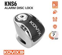 Kovix Overlord KNS6 Moto Motorcycle Motorbike Alarm Disc Lock Metal - 6mm Pin