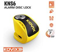 Kovix KNS6 Motorcycle Motorbik Security Alarm Disc Lock 6mm pin Waterproof 120dB