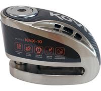 Kovix KNX10 10mm 120db Alarm Disc Lock - Brushed Metal