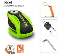 Kovix KNX6 Motorcycle Motorbik Security Alarm Disc Lock 6mm pin Waterproof 120dB