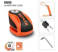 Kovix KNX6 Motorcycle Motorbik Security Alarm Disc Lock 6mm pin Waterproof 120dB
