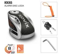 Kovix KNX6 Motorcycle Motorbik Security Alarm Disc Lock 6mm pin Waterproof 120dB