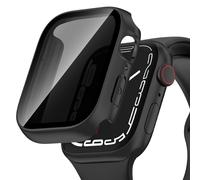 Kowaco Case for Apple Watch Series 10 46 mm Waterproof Protective Case Anti Spy Hard All-Round Protective Case HD PC Protective Case for iWatch Series 10 Black