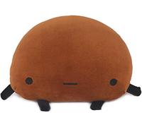 KOWAKA Plush Potato Toy Stuffed Animal Funny Fat Cartoon Chubby Body Pillows Nap Kawaii Pillow Super Soft Hugging Toy Gifts for Kids Room Decor Squishy Anime Plushie Gifts for Kids (Dark,10inch)