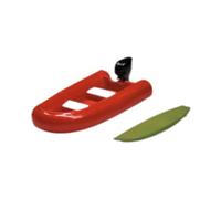 kowaku 1/64 Miniature Scenes Mini Figurine Decorative Collection Ornament DIY Projects Photo Prop Realistic Tiny Model Dioramas, Inflatable Boat