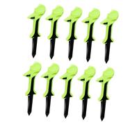 kowaku 10 Reusable Golf Ball Holders, Professional Equipment, Lightweight And Wear-Resistant, Green
