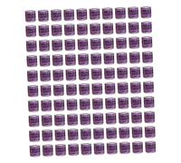 kowaku 100Pcs Aluminium Pigeon Leg Rings 2026 Easy Identification Practical Dove Leg Rings Identify Bands for Duck Quail Chicken, Purple Belgium