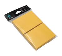kowaku 100Pcs Card Sleeves Frosted Versatile Gifts High Performance Lightweight Sturdy for Collectible Card Holder Protector, Yellow