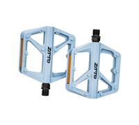 kowaku 2 Pieces Bike Pedals Pedals Sleek Replacement with Reflector Accessories for Mountain Bikes Road Bikes Women Men, Blue