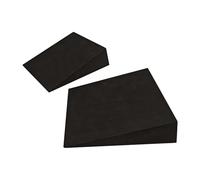 kowaku 2 Pieces Squat Wedge Block Slant Board Nonslip Heel Elevated Calf Squat Ramp for Strength Wrist Support, S