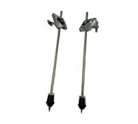 kowaku 2x Bass Drum Legs Drum Stands Legs Drum Support Stands for Percussion Instruments, 37cm