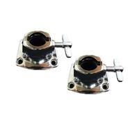 kowaku 2x Floor Tom Leg Clamp Holder, Drum Holder Base Plate, Tom Cymbal Holder Clamp
