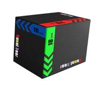 kowaku 3 in 1 Plyometric Jump Box, Step up Box for Exercise, Gym Plyo Box, Strength Training Jumping Exercise Equipment Agility Box, Removable Anti-slip Sweatproof Cover, Jump Step Training Equipment