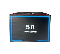 kowaku 3 in 1 Plyometric Jump Box, Step up Box for Exercise, Gym Plyo Box, Strength Training Jumping Exercise Equipment Agility Box, Removable Anti-slip Sweatproof Cover, Jump Step Training Equipment