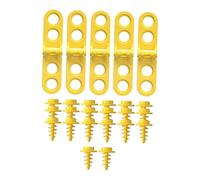 kowaku 5 Pieces Cardboard Hinges Construction Tool Hinges Screws Educational Toy DIY Project Engineering Developmental Learning Sensory Fine Motor Skills Sui, Style A