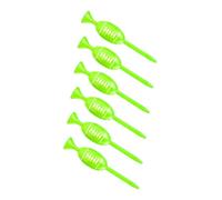 kowaku 6 Golf Tees, Lightweight Golf Ball Holder for Stable Hitting Distance, Golf Accessories for Men And Women, Exercise, Green