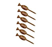 kowaku 6 Golf Tees, Lightweight Golf Ball Holder for Stable Hitting Distance, Golf Accessories for Men And Women, Exercise, Coffee