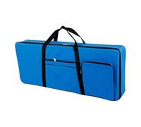 kowaku 61 Key Keyboard Case Electric Piano Case Backpack Thickened Protective Storage Case Music Instrument Bag for Music Studio, blue