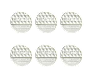 kowaku 6x Golf Flat Balls Training Balls Flatball Improve Accuracy Golf Trainer Swing Practice for Beginners Home Golfer Men Women