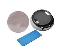 kowaku Abdominal Roller Disc Fitness Roller Sliding Discs Plate Core Train with Knee Pads Exercise Sliders for Workout Home Use, Black