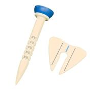 kowaku Adjustable Height Golf Tee Golf Ball Holder Reusable Golfing Tee for Outdoor Sports Backyard, Blue