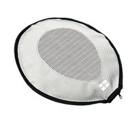 kowaku Badminton Racket Training Cover, Badminton Resistance Cover for Improving Hitting Power, Adult Training Racket Headcover, White