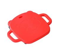 kowaku Balance Board with Wheels for Sitting on The Floor, Ideal for Parks And Outdoor Activities, red