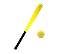 kowaku Baseball Set with And Ball Made of Foam, 54 Cm, for Exercises in The Park, yellow