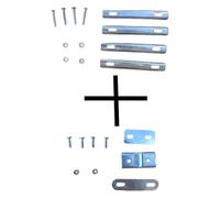 kowaku Basket Mounting Bracket with Screws And Nuts, for Front And Rear, Luggage Rack Basket Screws, Heavy-duty