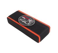 kowaku Bass Drum Stopper Pad Ensures A Firm Hold of The Bass Drum Double Kick Drum with Non-Slip Block And Stabilizing Core for Performances Music, Orange