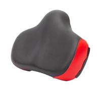 kowaku Bike Seat Cushion Bike Saddle Padded Resistant Seat Cushion, Red