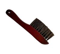 kowaku Billiard Table Rail Brush with Wooden Handle, Pool Snooker Accessory, Professional Cleaning Tool for Hard-to-Reach Areas, Burgundy